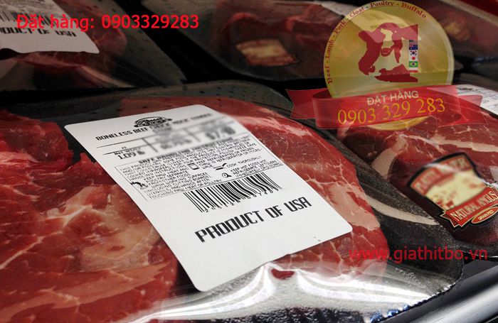 Giá thịt bò Mỹ tháng 7-2024